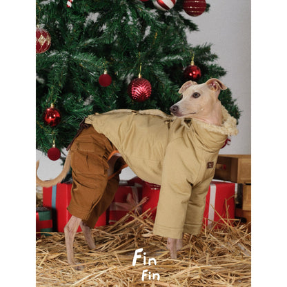 "Bread Crumb" Reversible Pet Windbreaker
