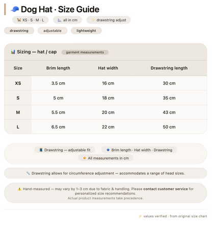 Cooling Dog Sun Hat
