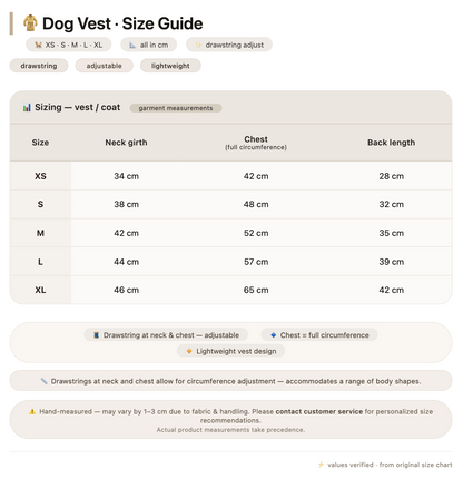 Urban Utility Dog Vest