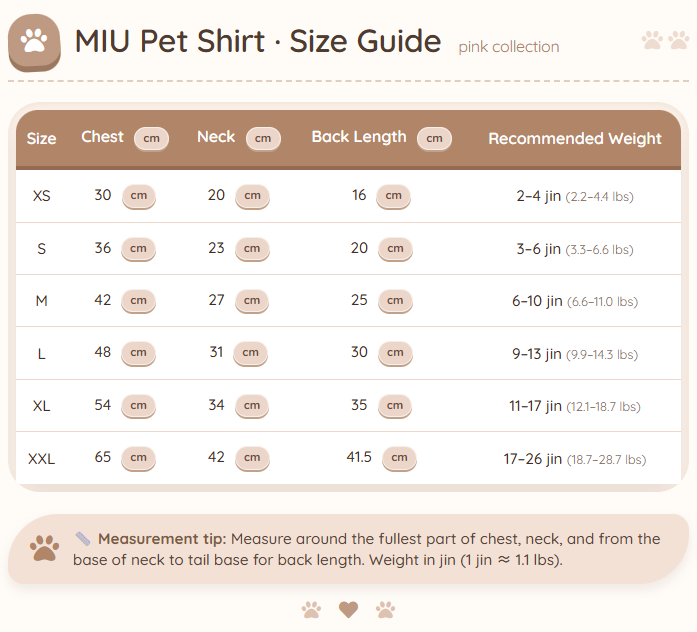 MIU-Style Pink Pet Button-Down Shirt