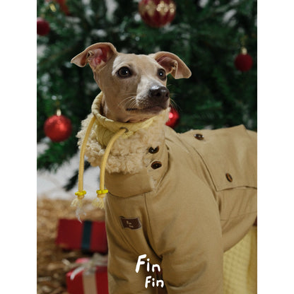 "Bread Crumb" Reversible Pet Windbreaker
