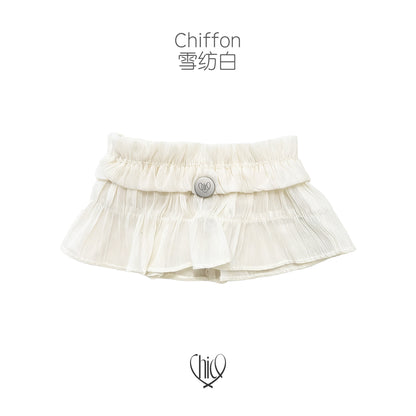 CHICO Pet Chiffon Ruffle Bib