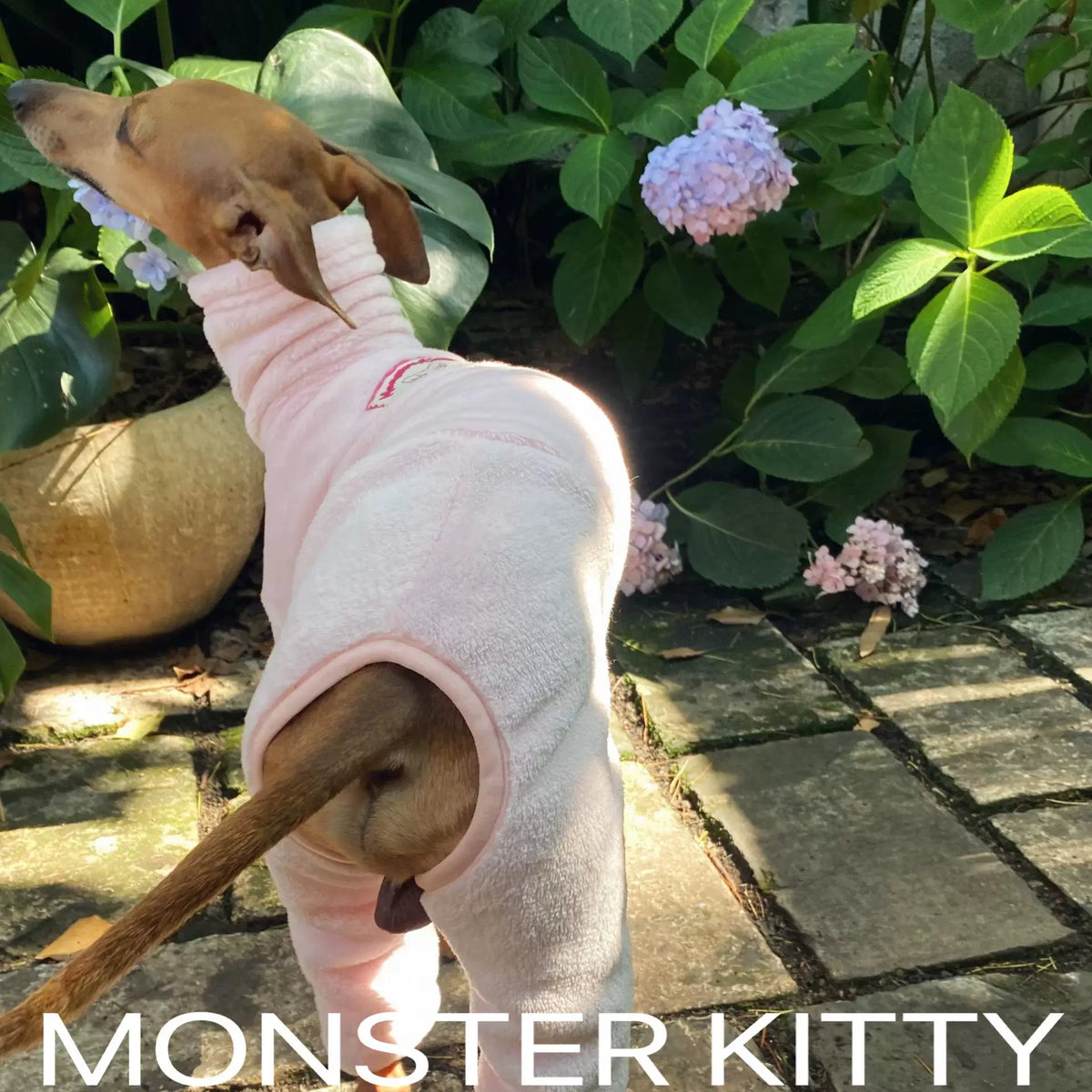 Fleece Dog Sweaters Jumpsuit for Sighthound