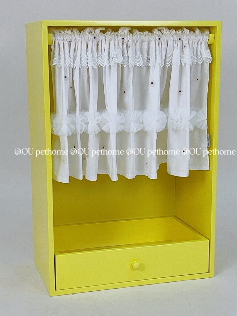 OU Solid Wood Pet Storage Cabinet