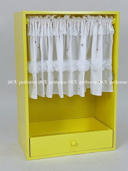OU Solid Wood Pet Storage Cabinet