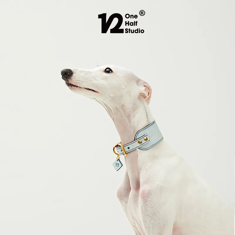One Half Studio Salted Caramel Leather Collar
