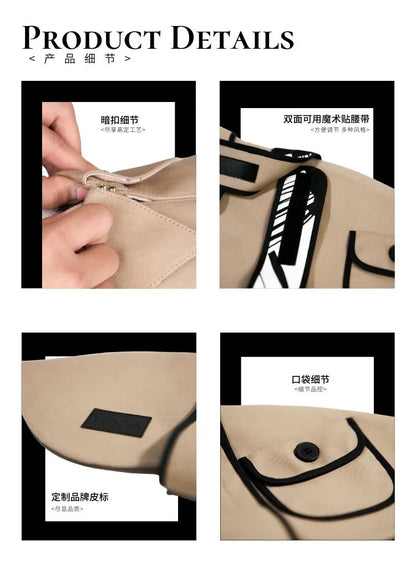 BONDIR Reversible Belted Trench Coat