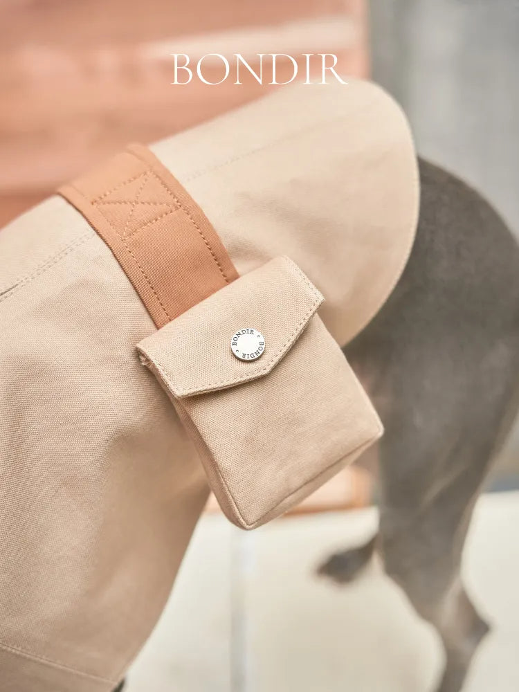 BONDIR Two-Piece Look Pet Trench Coat