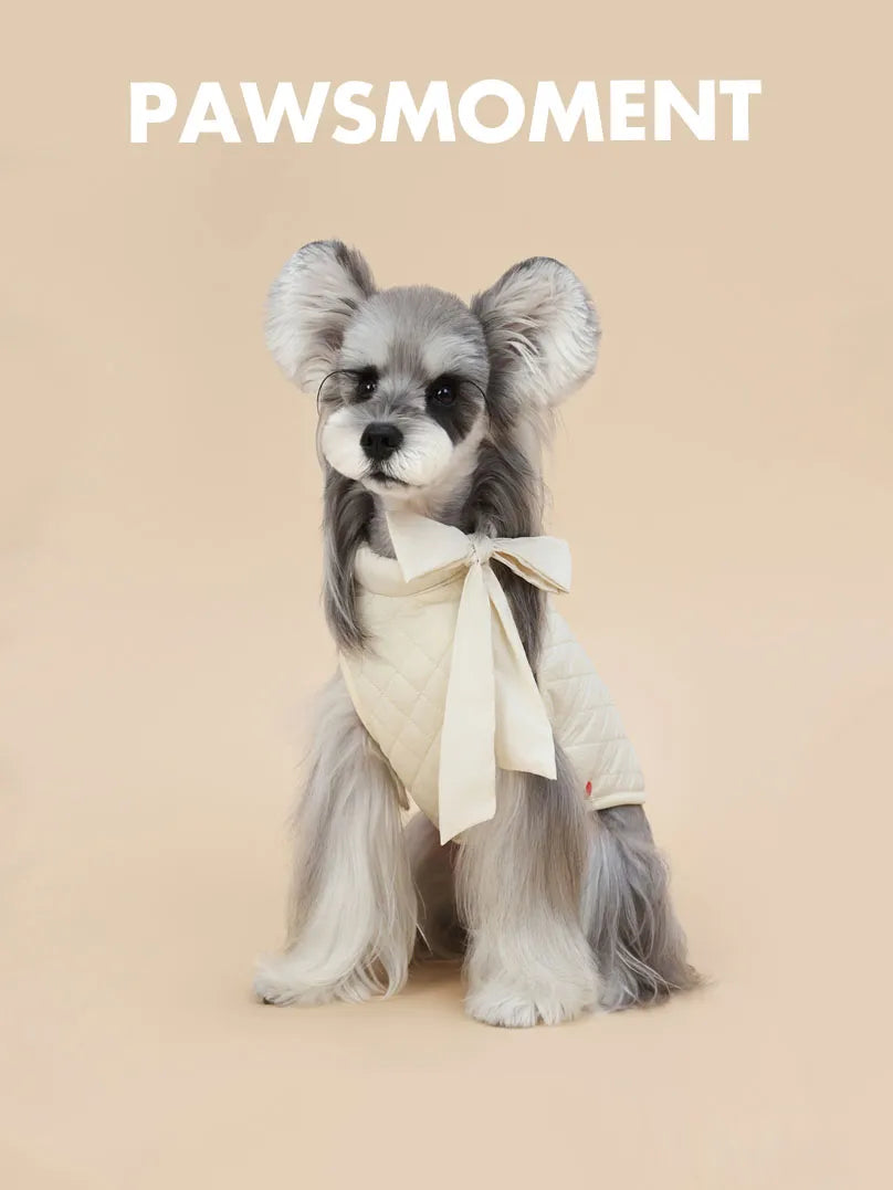 Bow Sweet Padded Winter Coat