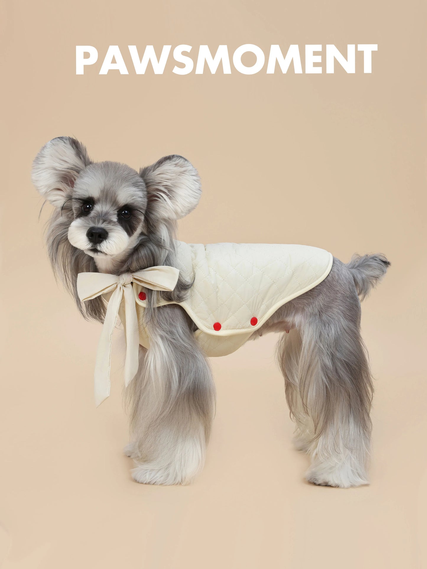Bow Sweet Padded Winter Coat