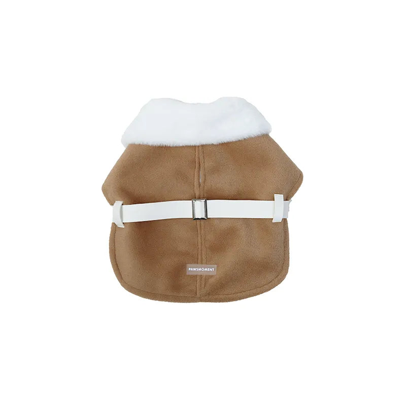 British Style Plush Warm Cape