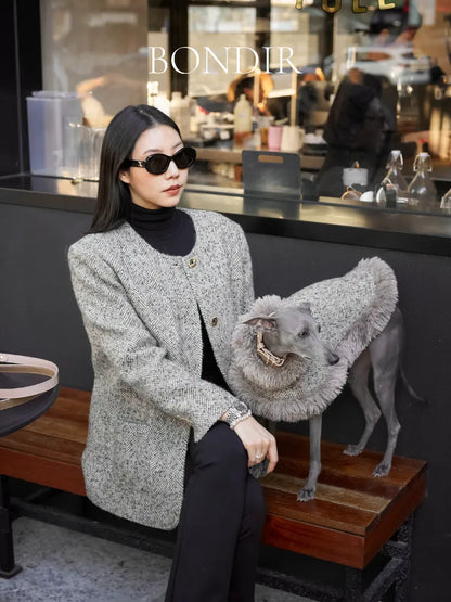BONDIR Alpaca Wool Matching Cape (Dog)