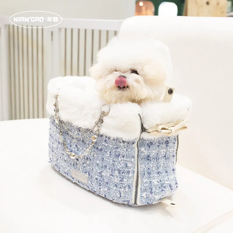 NIAN'GAO Thickened Warm Pet Carrier