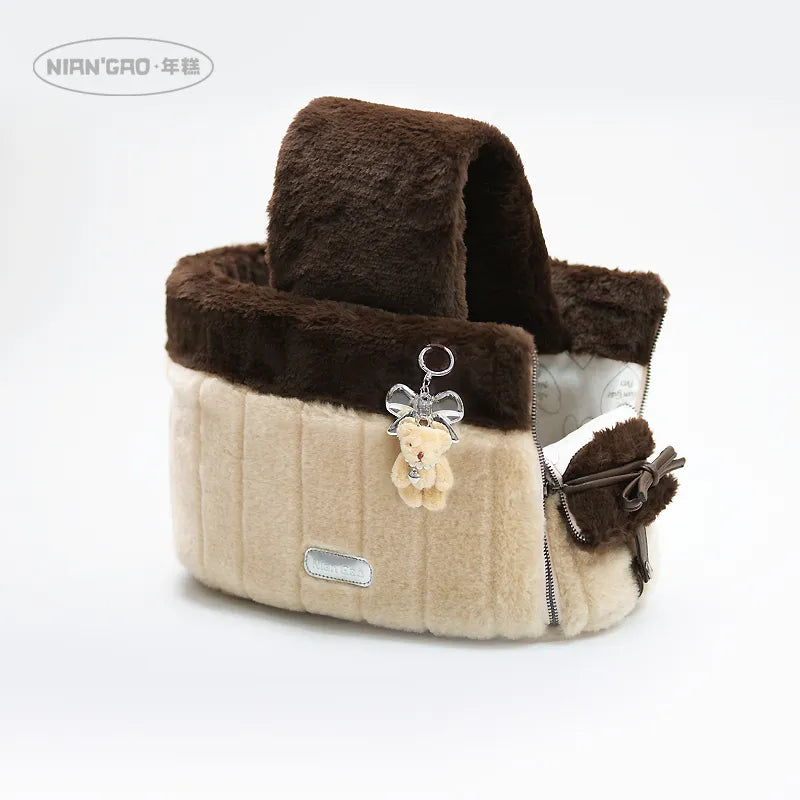 NIAN'GAO Thickened Warm Pet Carrier