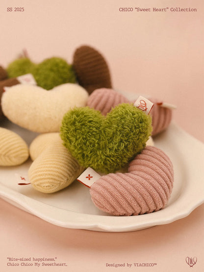 Heart Puff Cat Fetch Toy