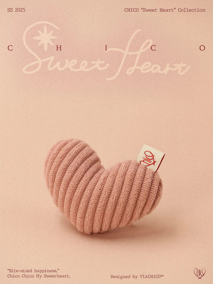 Heart Puff Cat Fetch Toy