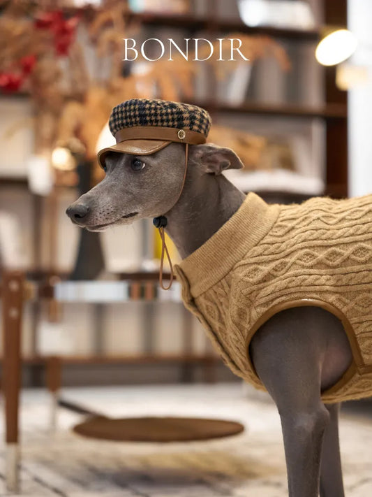 BONDIR Cable Knit Harness Dog Vest