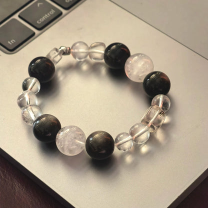 Matching Pet Crystal Collar & Owner Bracelet