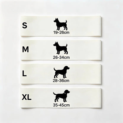 Personalized White Agate Leather Pet Collar