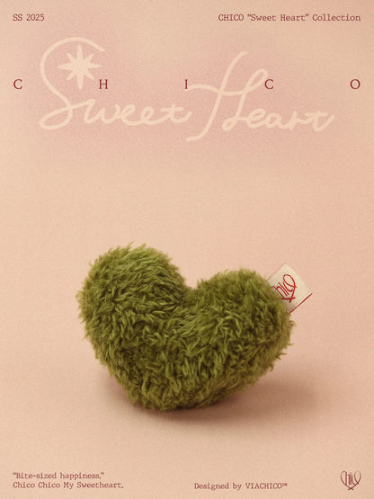 Heart Puff Cat Fetch Toy