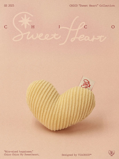 Heart Puff Cat Fetch Toy