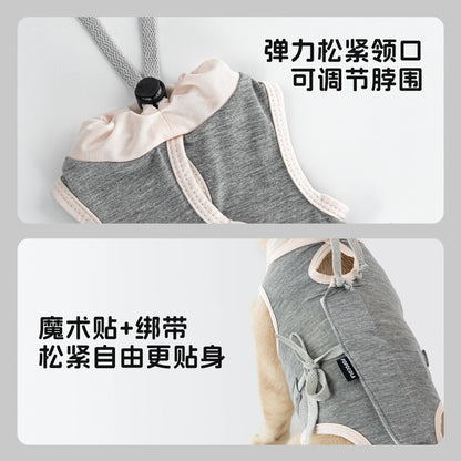 OPOCOLA 7A Antibacterial Surgical Suit with Velcro & Strap