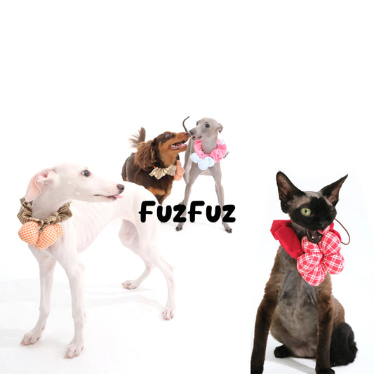 FuzFuz Floral Bib Bandana