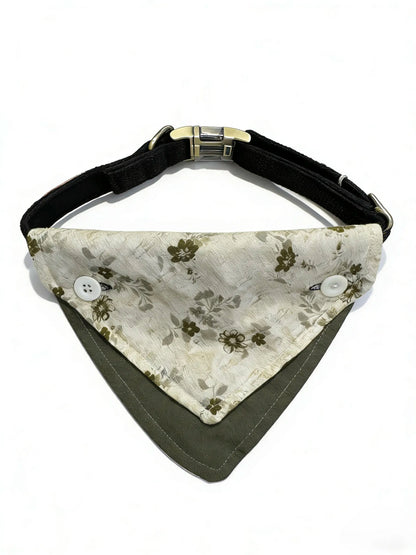 Detachable Four-Way Dog Bandana Collar