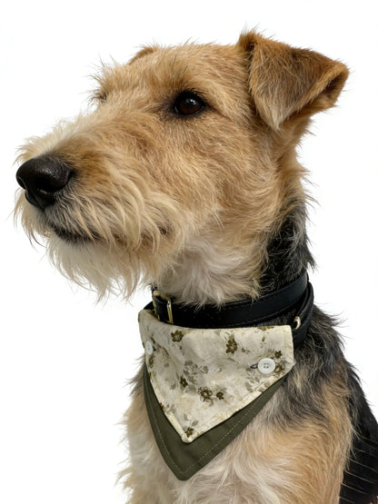 Detachable Four-Way Dog Bandana Collar