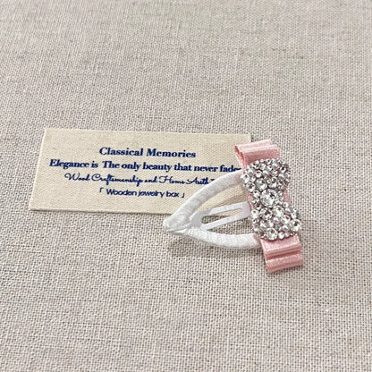 Noregkatt Ultra-Sparkly Bow Comb Clip