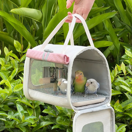 Multi-Use Parrot Travel Carrier