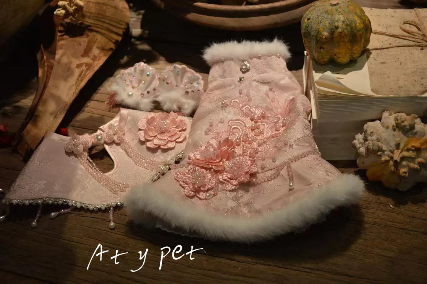 Pet Pink Chinese New Year Qipao