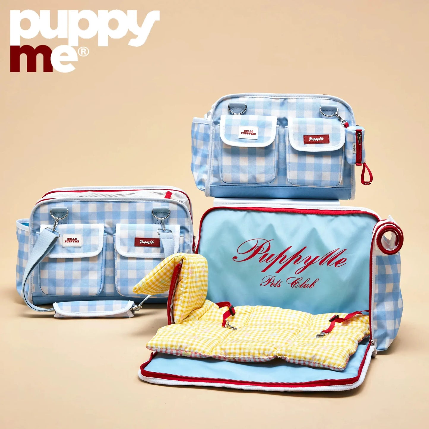 PuppyMe Waterproof Car Seat Pet Carrier