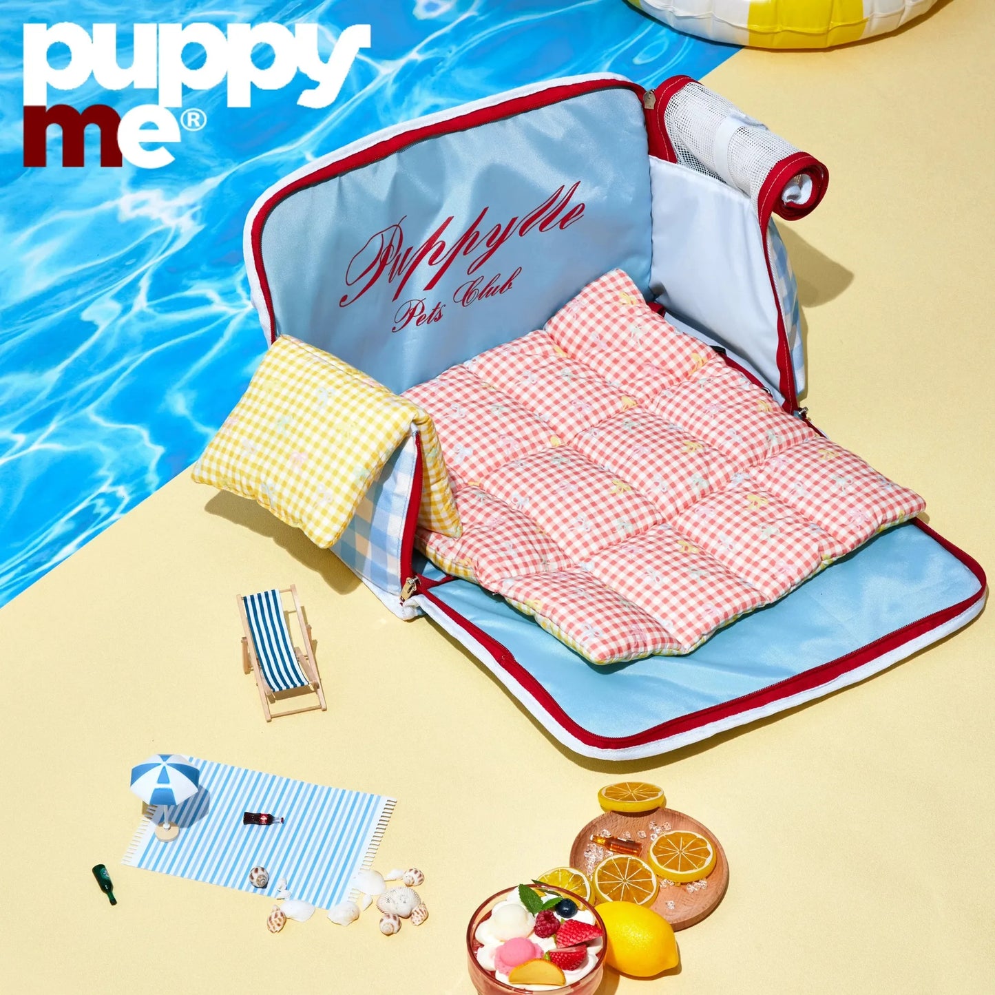 PuppyMe Waterproof Car Seat Pet Carrier