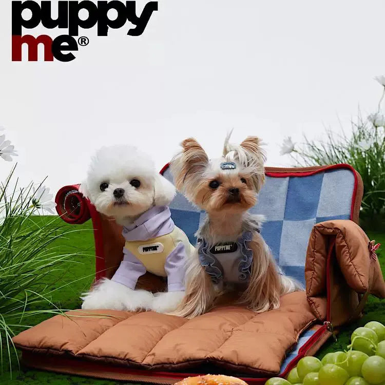 PuppyMe Cotton Denim Pet Carrier