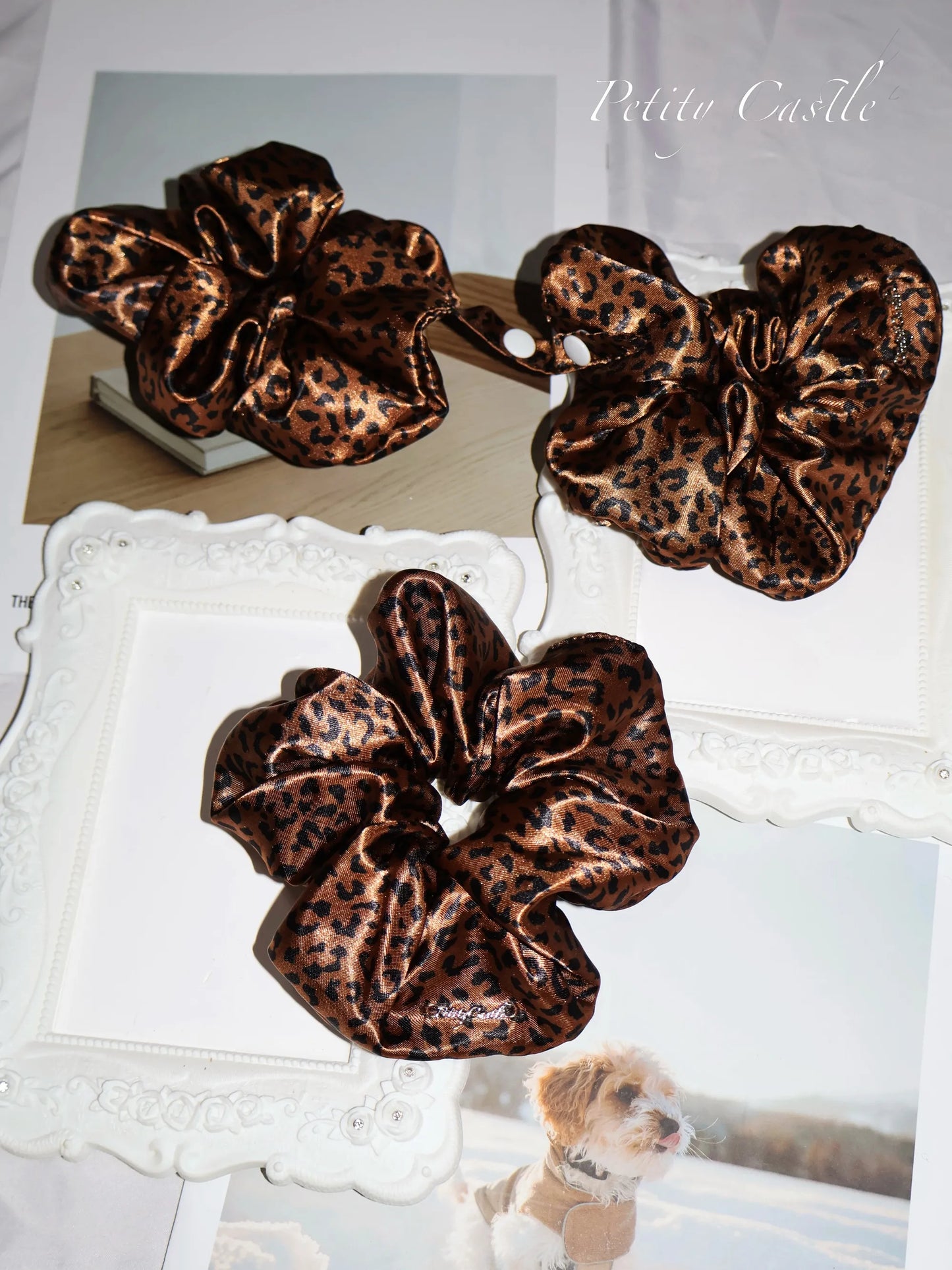 Petity Castle Dog & Parent Scrunchie Pack