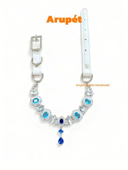 Handmade Zircon Pet Collar Necklace