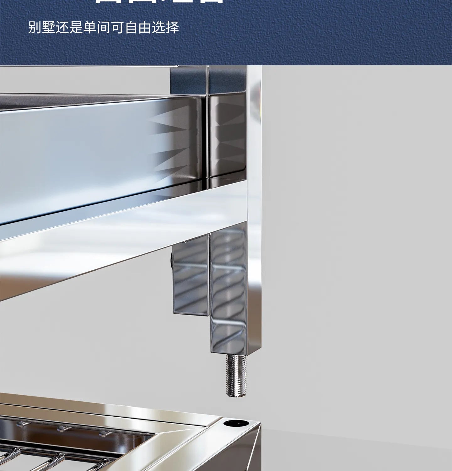 304 Stainless Steel Anti-Splash Parrot Mansion Cage