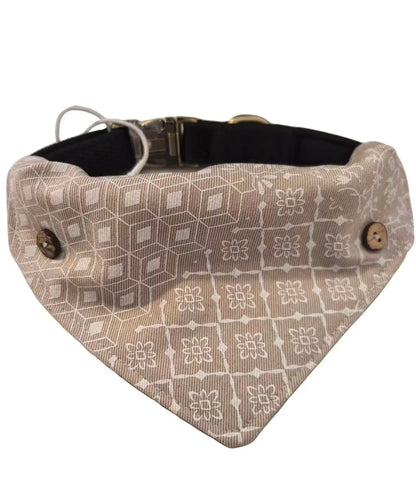 Detachable Two-in-One Dog Bandana Collar