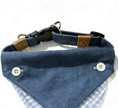 our-Way Dachshund Bandana Collar and Leash Set