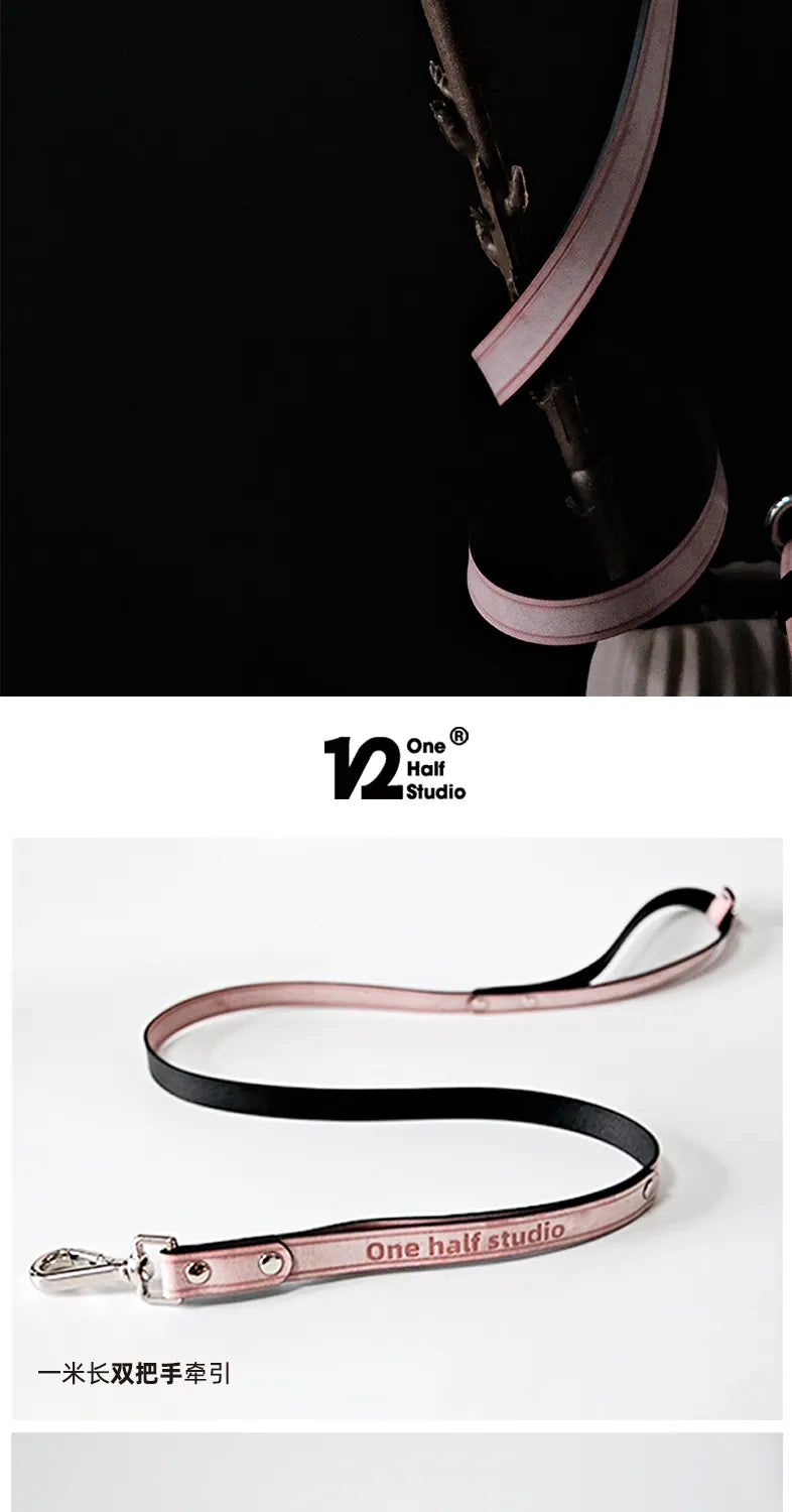 One Half Studio Waxed Leash / Poop Bag Holder