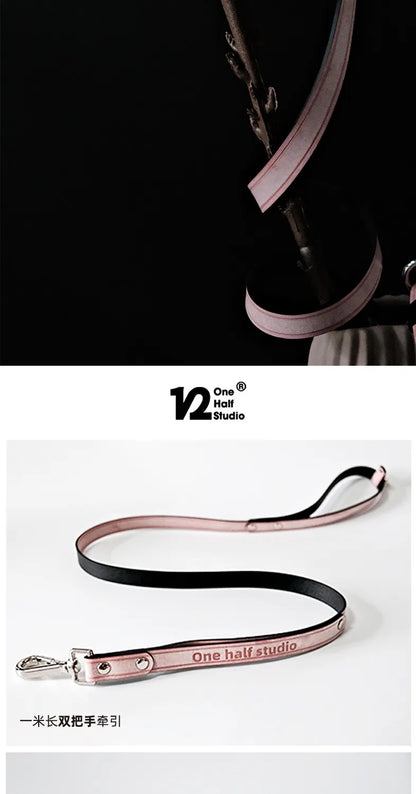 One Half Studio Waxed Leash / Poop Bag Holder