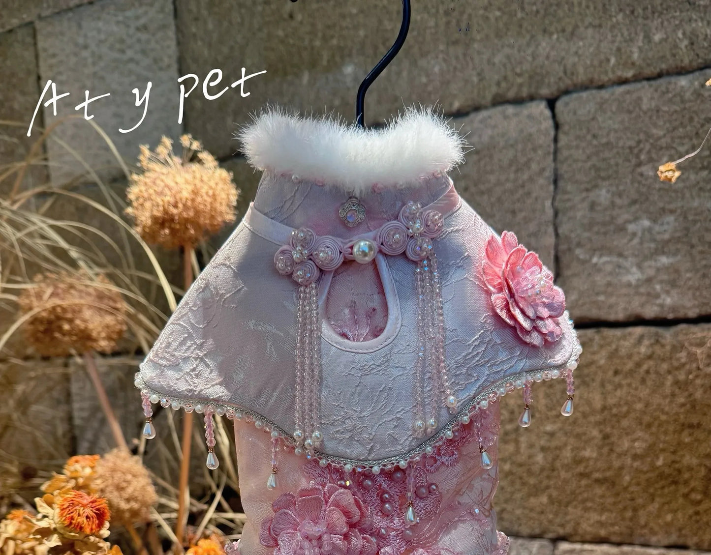 Pet Pink Chinese New Year Qipao