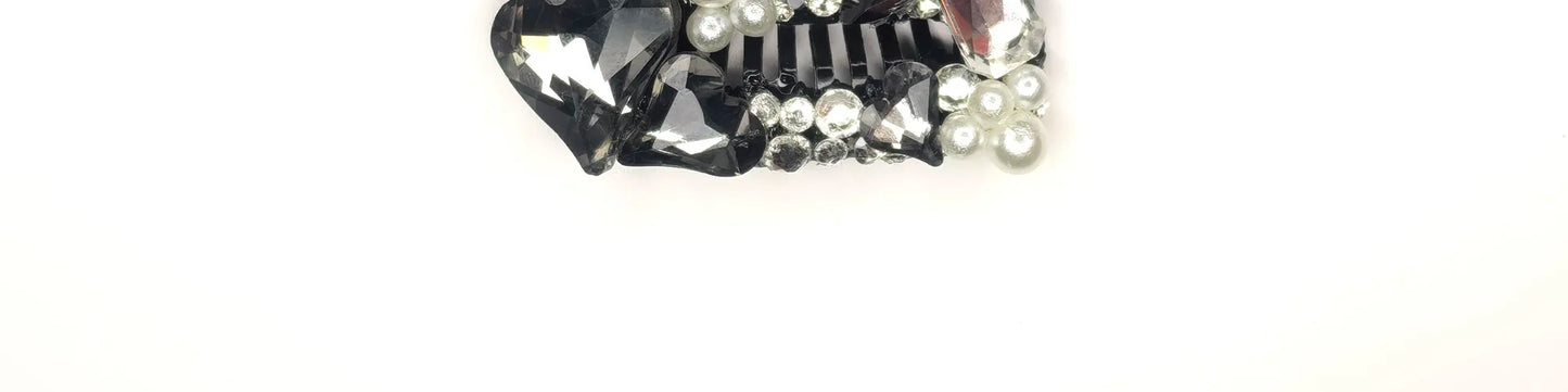 Rhinestone K9 Bow Pet Hair Clip