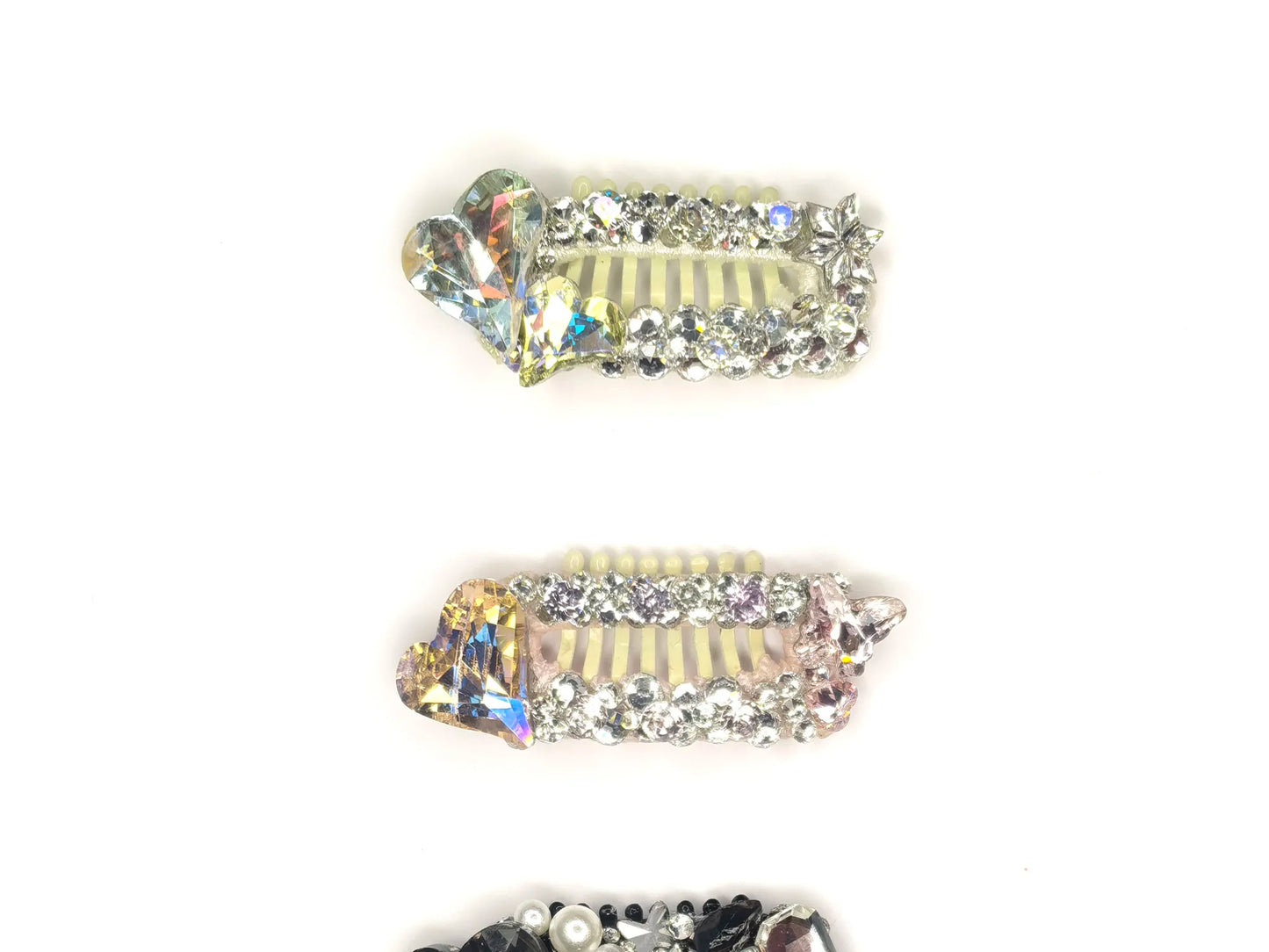Rhinestone K9 Bow Pet Hair Clip