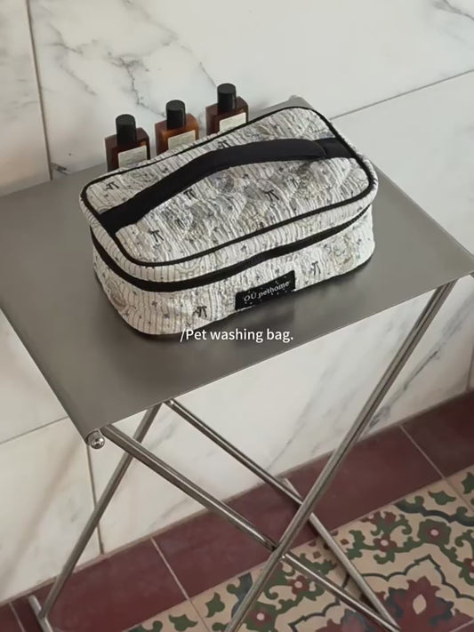 OU Pet Grooming Travel Kit Bag