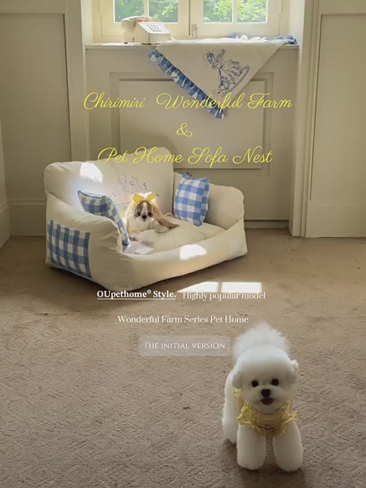 OU Wonderful Farm Pet Sofa Bed
